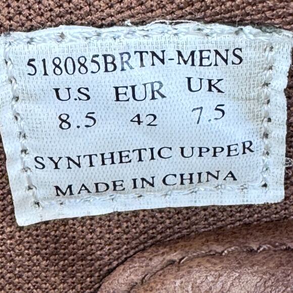 Levis Chukka Ankle Boots Mens Size 8.5M Brown Lace Up Casual Travel 518085BRTN - Picture 9 of 11